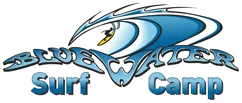 Blue Water School of Surfing logo